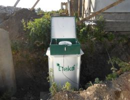 Установка BioDeka-5 С-1300 на участке